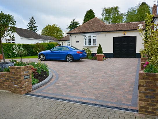 Driveway completed
