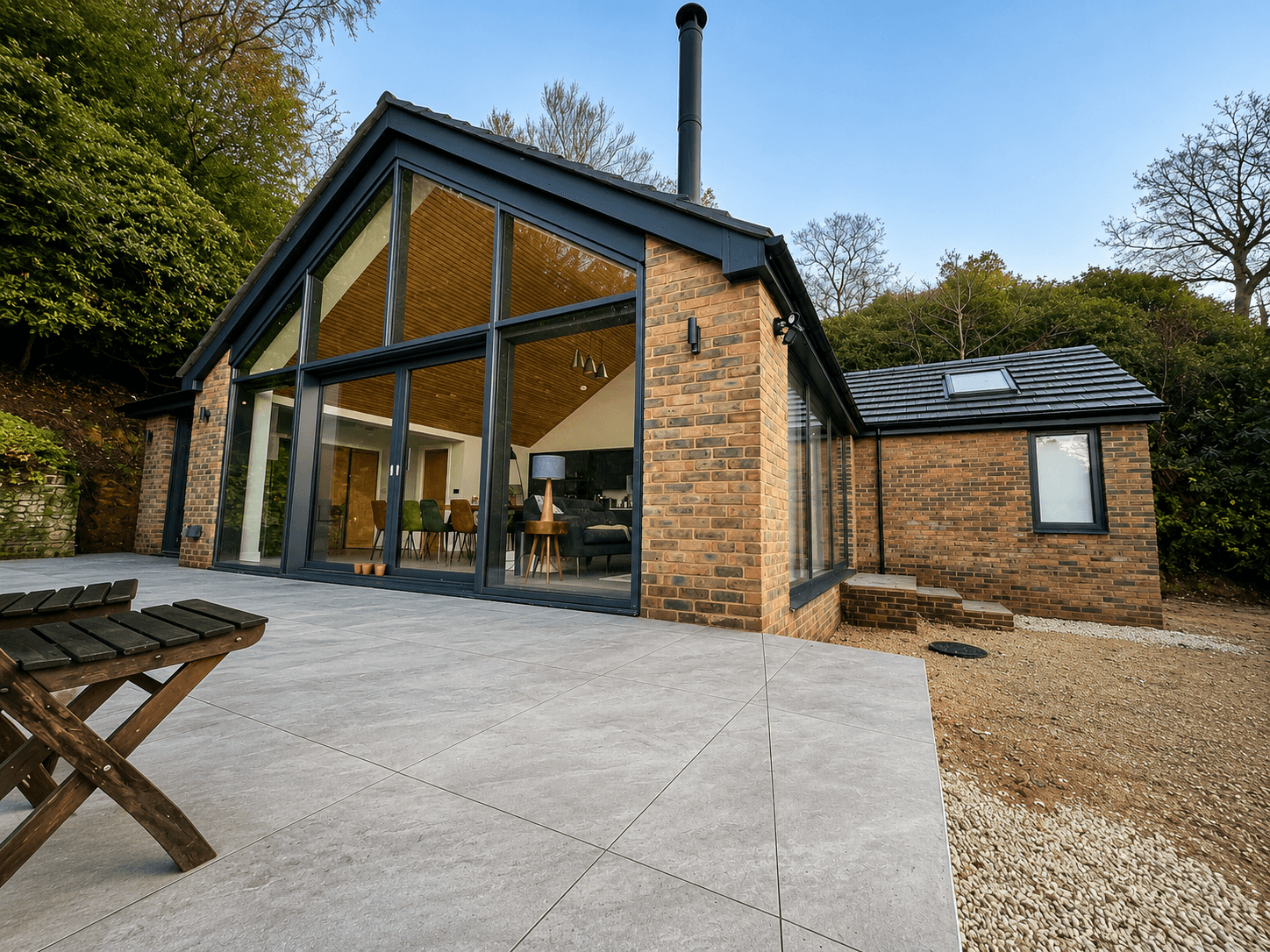 Landscaped garden