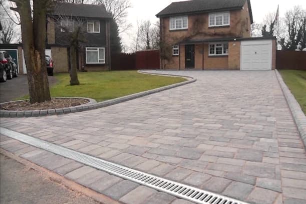 Alpha blocks driveway