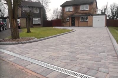 Alpha blocks driveway