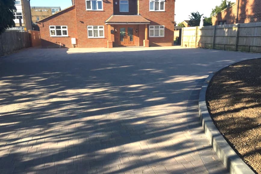 Alpha blocks driveway