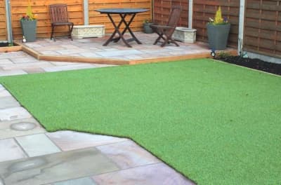 Rear garden