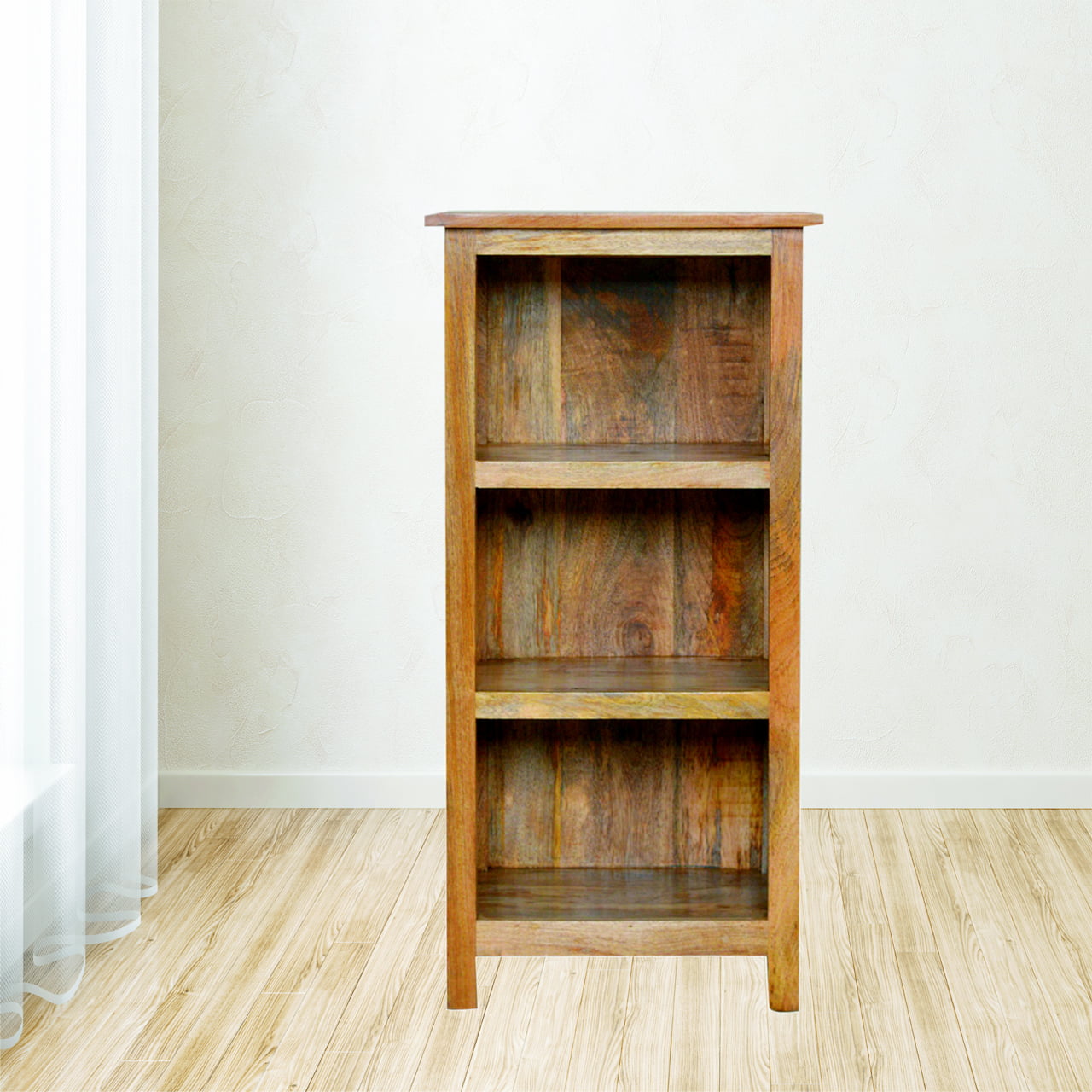 Solid Wood Bookcase Amvico